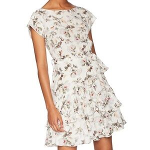 Rebecca Taylor Sophia Floral Silk Dress